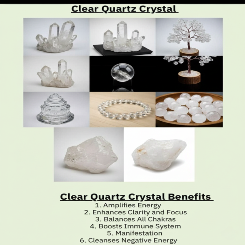 Clear Quartz Crystal