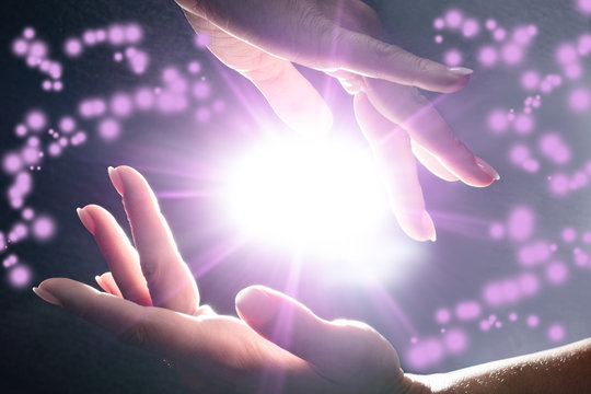 Reiki healing session